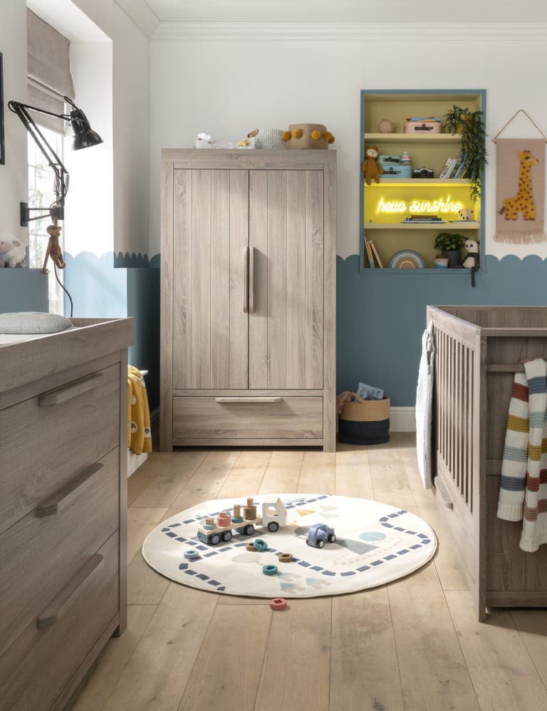 Franklin 3 Piece Cotbed Range with Dresser and Wardrobe Mamas