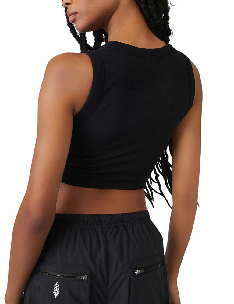 Free Throw Textured Crop Top FP Movement M&S