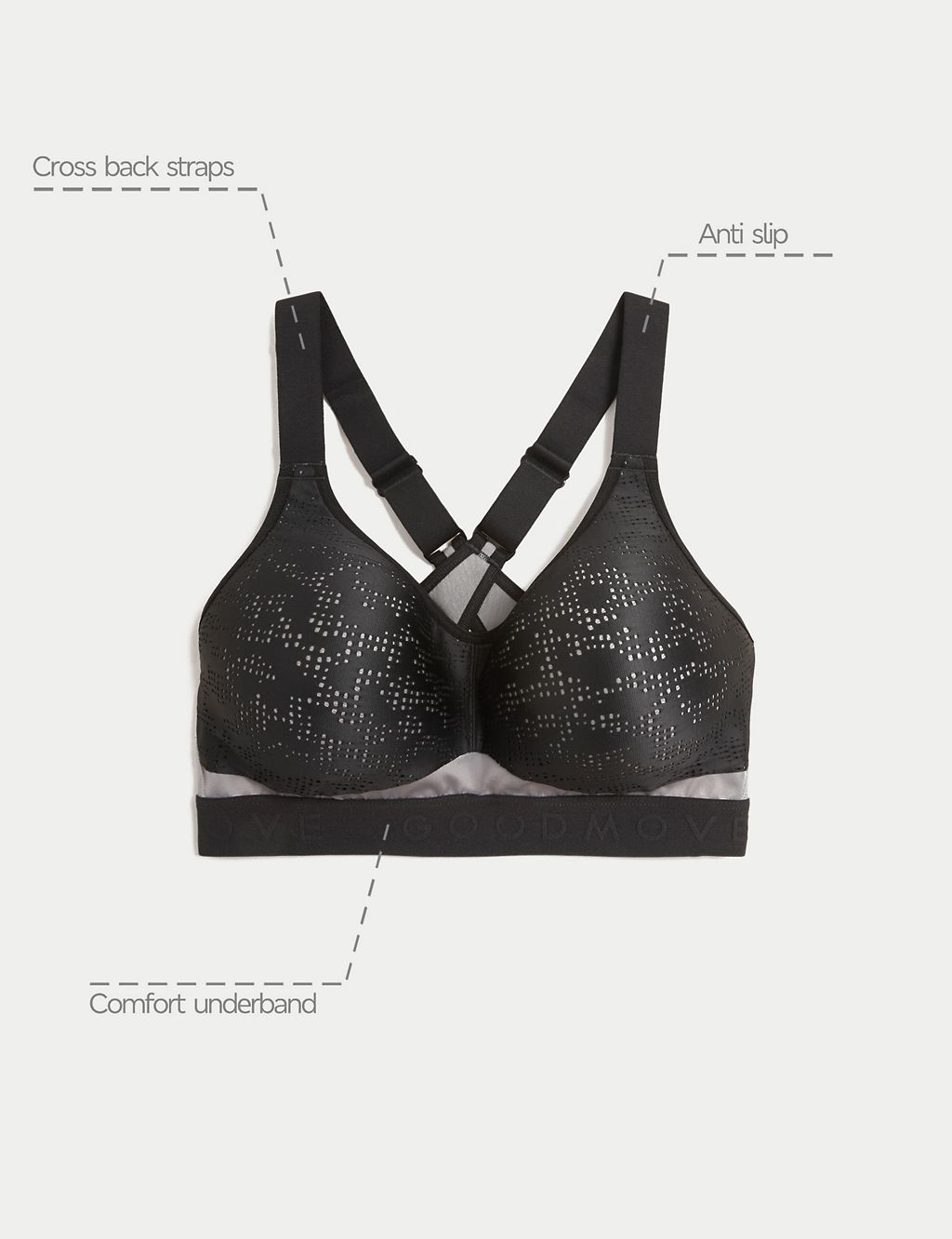 Freedom To Move Ultimate Support Sports Bra A-E 11 of 11