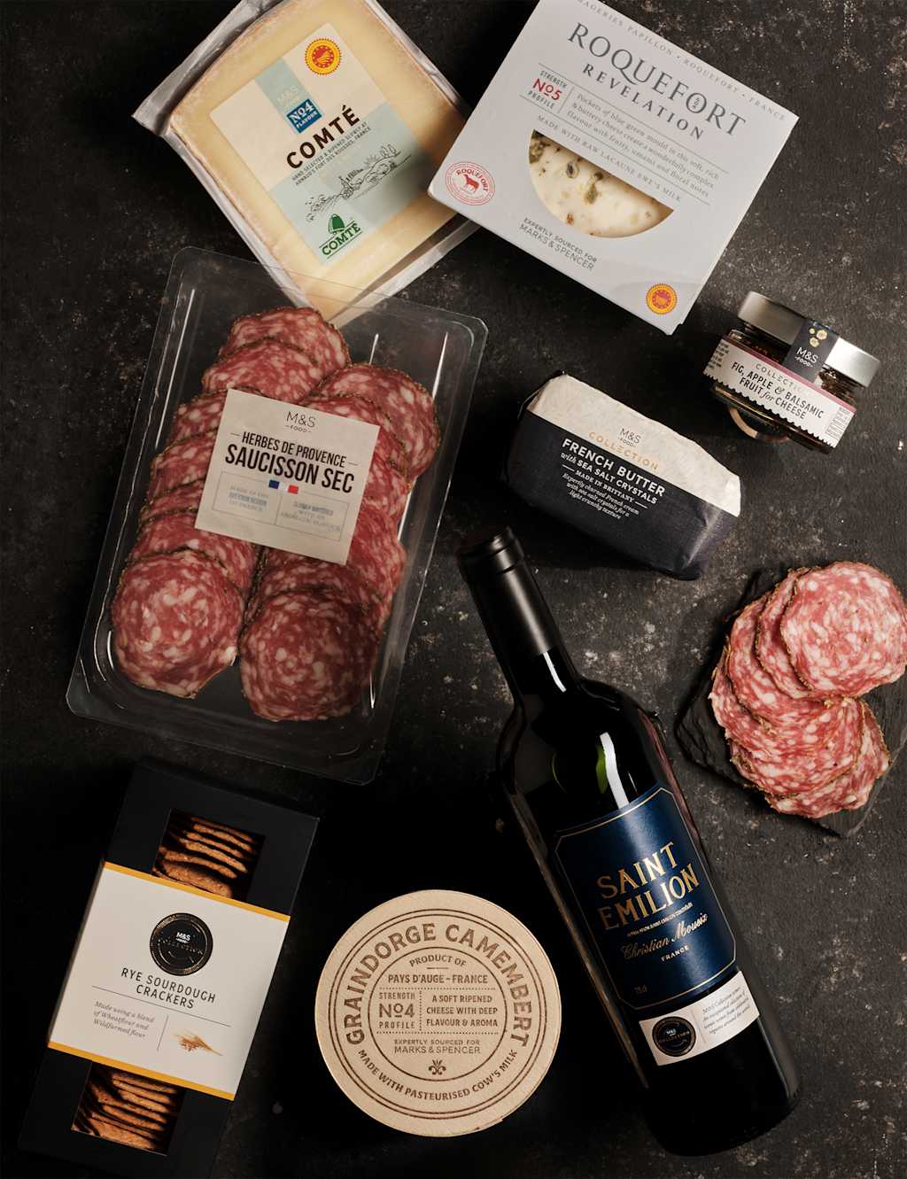 French Food & Wine Pairing Gift M&S