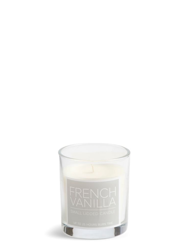 French Vanilla Small Lidded Scented Candle 2 of 3