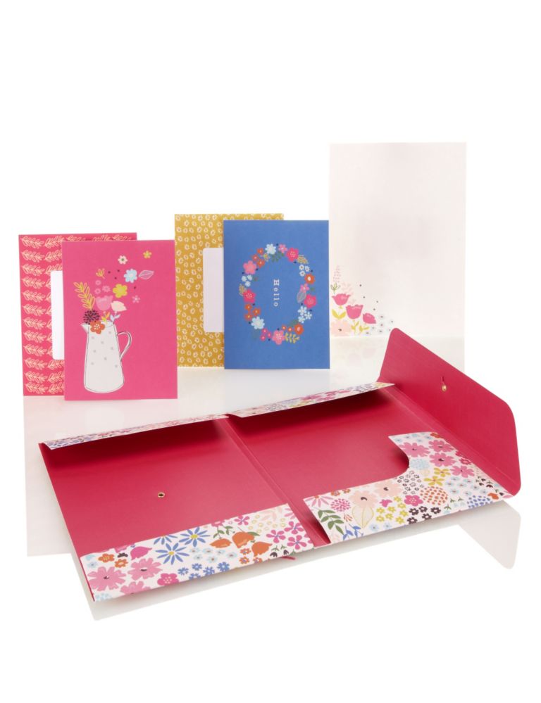 Fresh Floral Writing Set 3 of 3