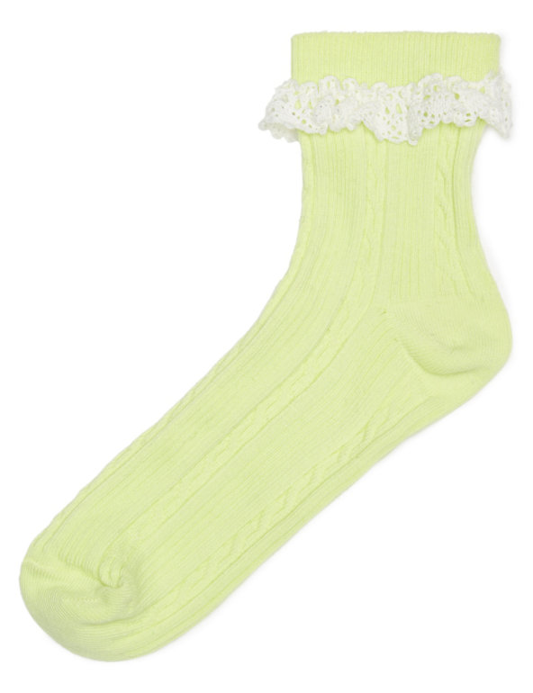Freshfeet™ Cotton Rich Socks with Silver Technology (5-14 Years) Image 1 of 1