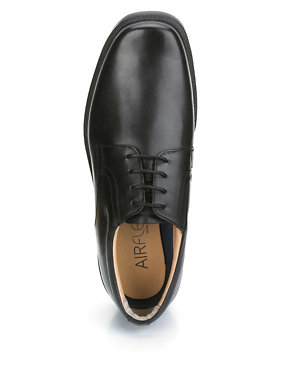 Freshfeet™ Extra Leather Wide Fit Lace Up Derby Shoes with Silver Technology Image 2 of 5