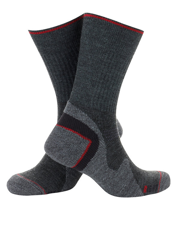 Freshfeet™ Lightweight Walking Socks with Silver Technology Image 1 of 1