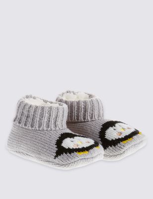 Freshfeet™ Penguin Socks (0-24 Months) Image 2 of 3