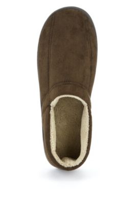 Freshfeet™ Slip-On Faux Fur Slippers with Silver Technology Image 2 of 4