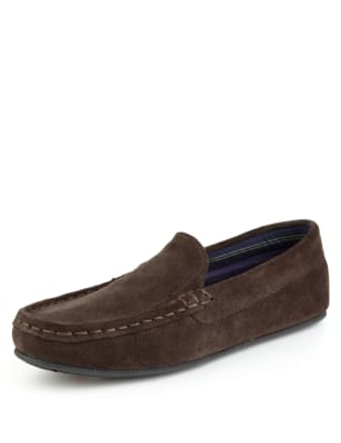 m&s moccasin slippers