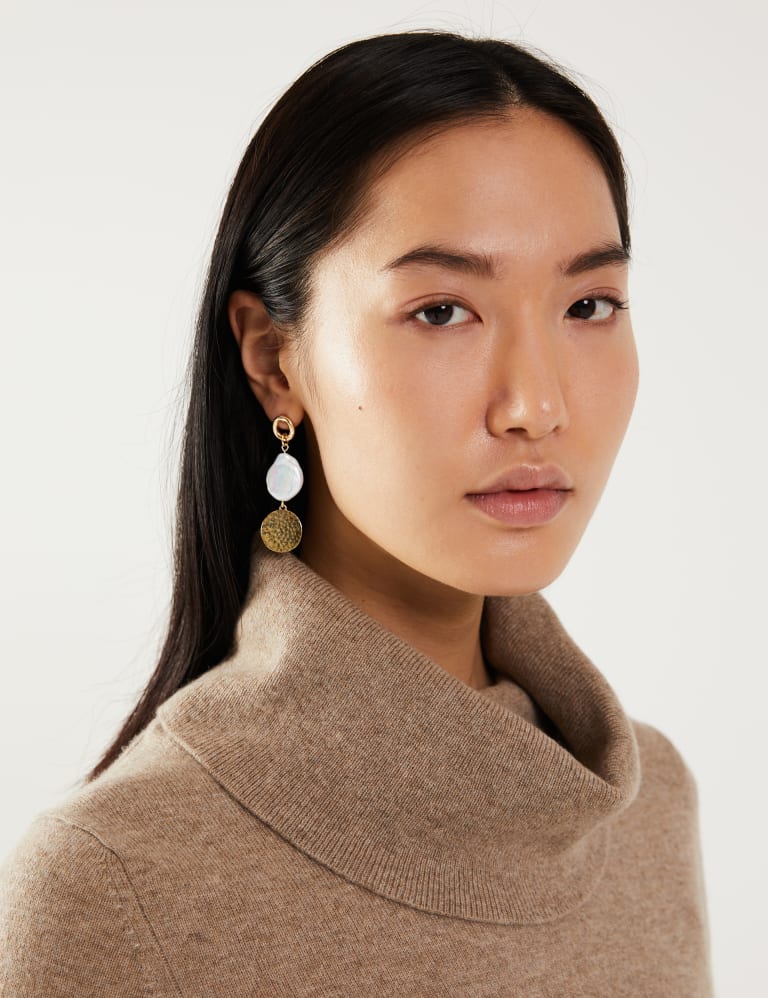 Marks and spencer pearl earrings shop