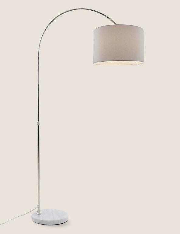 Freya Arc Floor Lamp M S, Curved Floor Lamps Uk