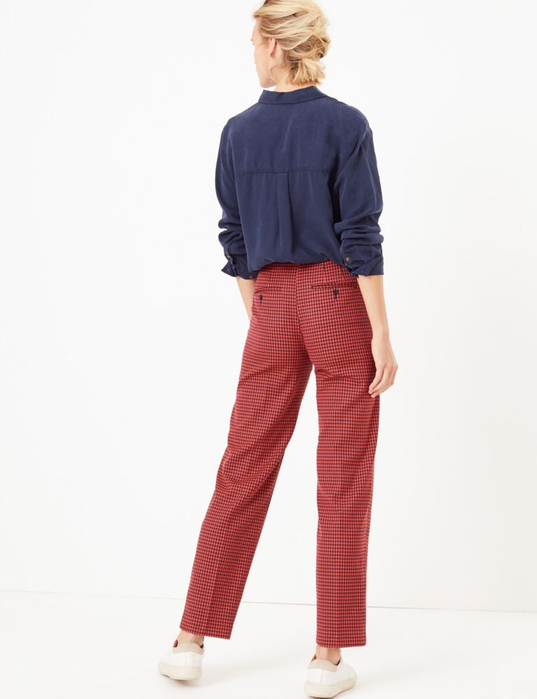 Freya Dogtooth Straight Fit Trousers 5 of 5