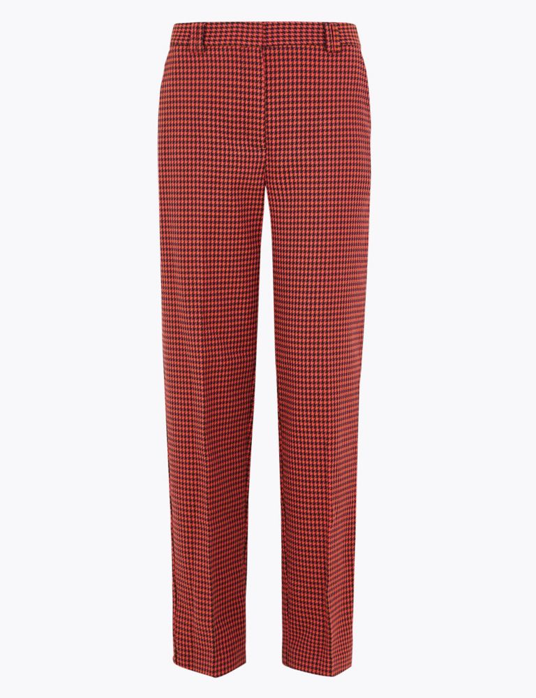 Freya Dogtooth Straight Fit Trousers 2 of 5