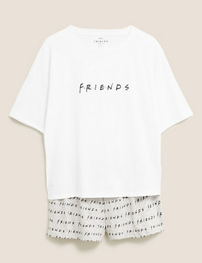 Friends™ Cotton Short Pyjama Set Image 2 of 5