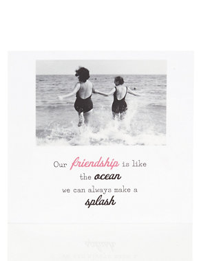 Friendship Photographic Gift Card Image 2 of 3