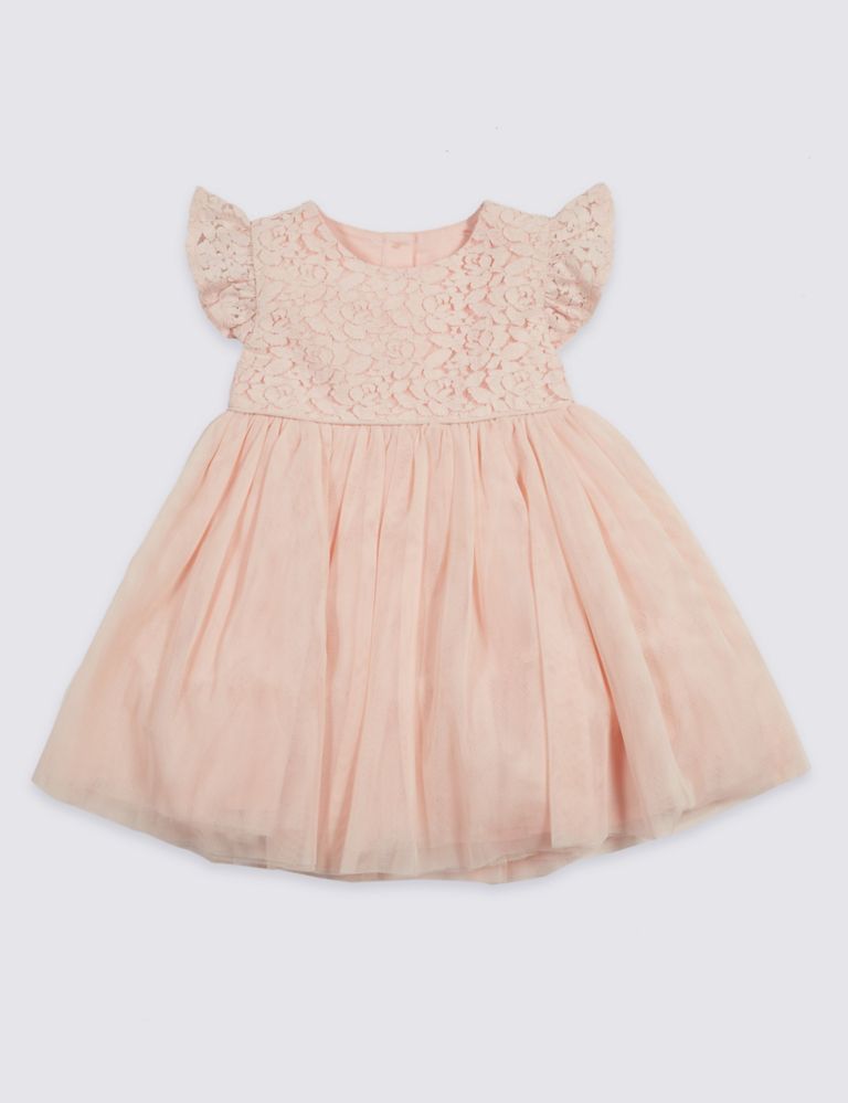 Frill Lace Baby Dress 1 of 5