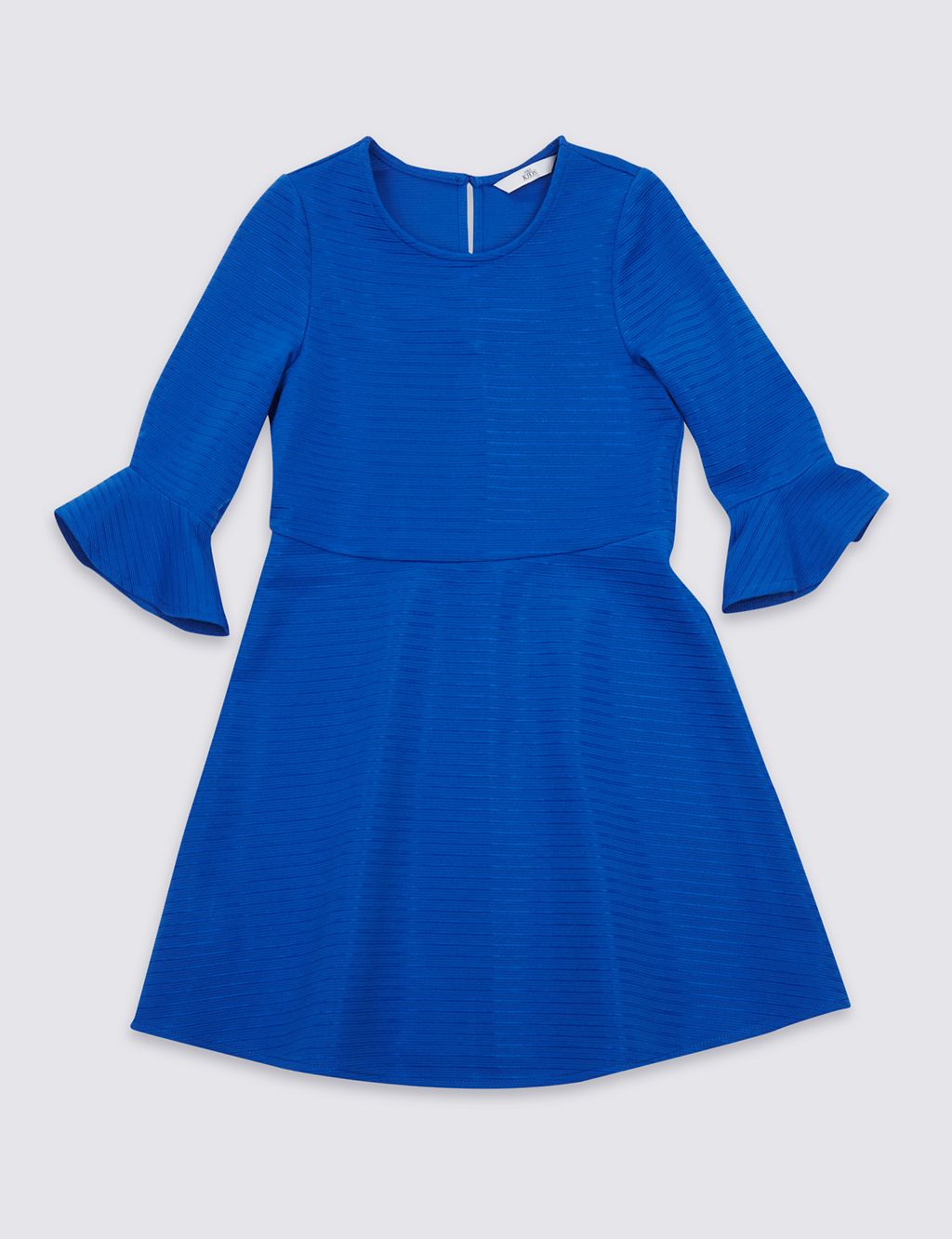 Frill Sleeve Ponte Dress (3-14 Years) 1 of 5