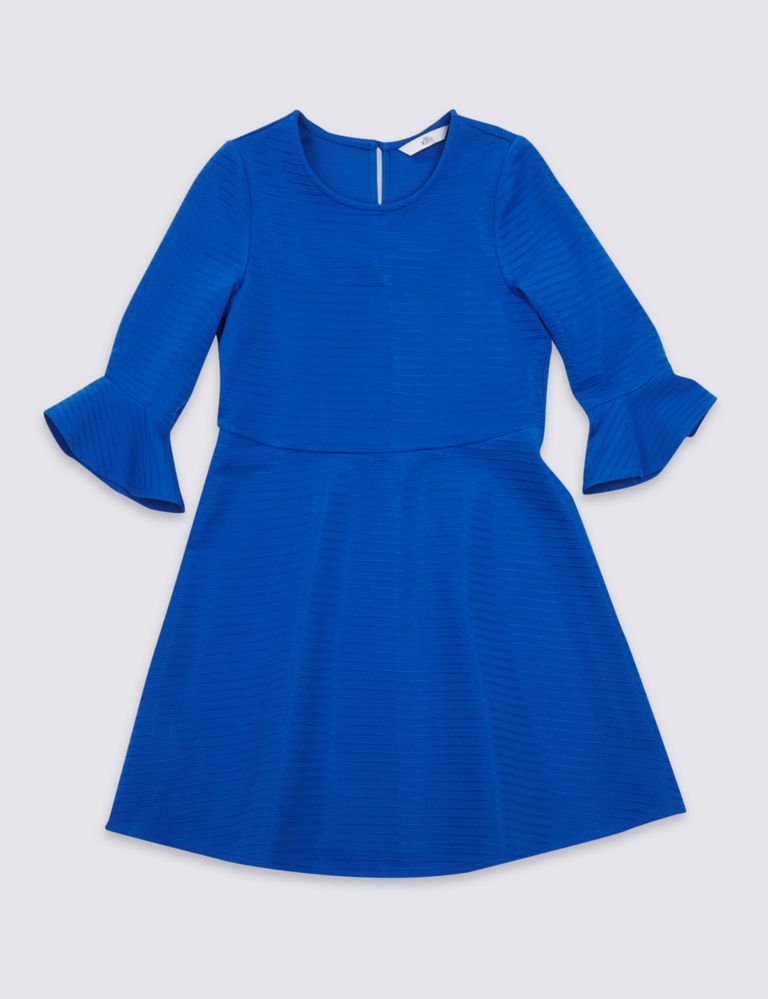 Frill Sleeve Ponte Dress (3-14 Years) 2 of 5