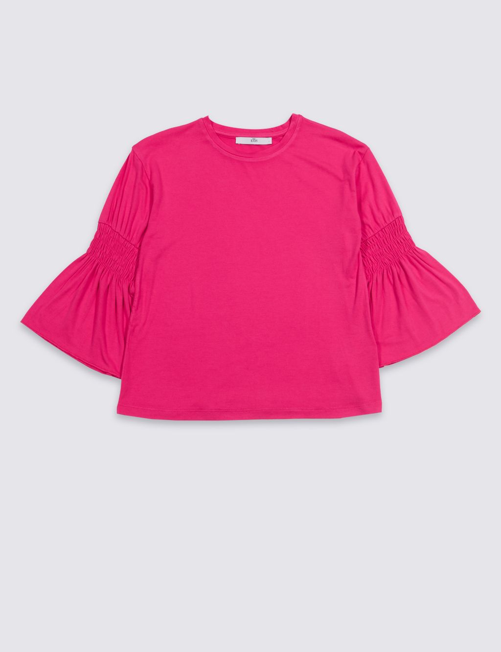 Frill Sleeve Top (3-16 Years) 1 of 5