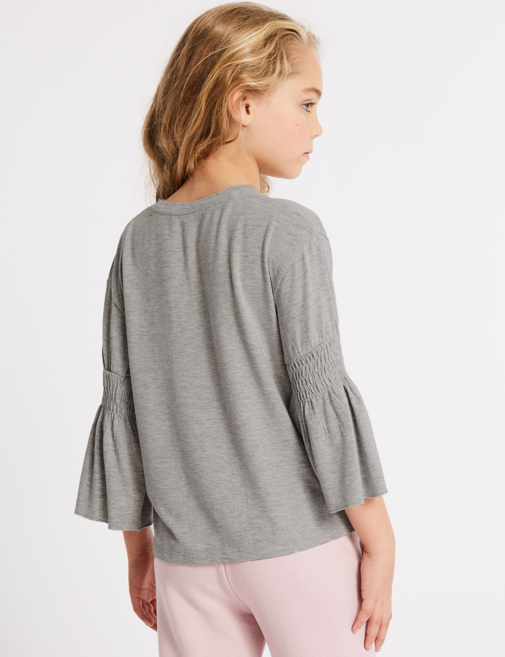 Frill Sleeve Top (3-16 Years) 2 of 6