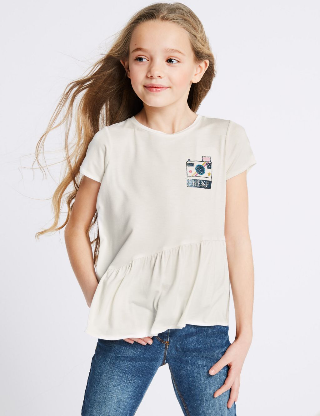 Frill Top with StayNEW™ (3-16 Years) 3 of 5