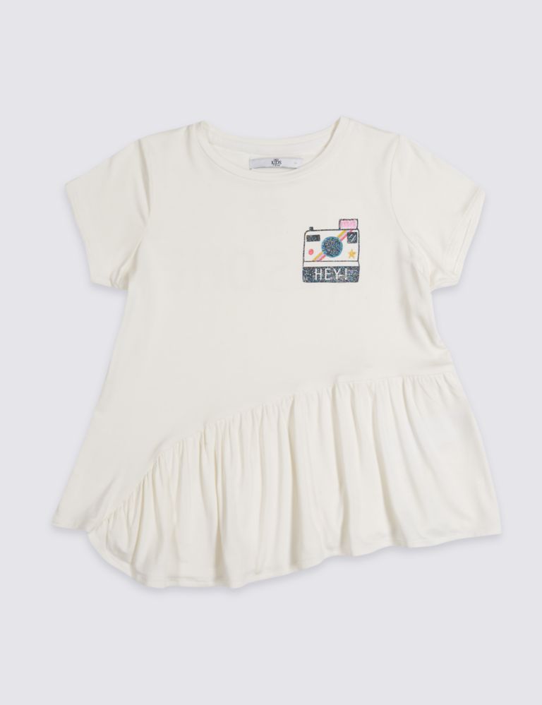 Frill Top with StayNEW™ (3-16 Years) 2 of 5