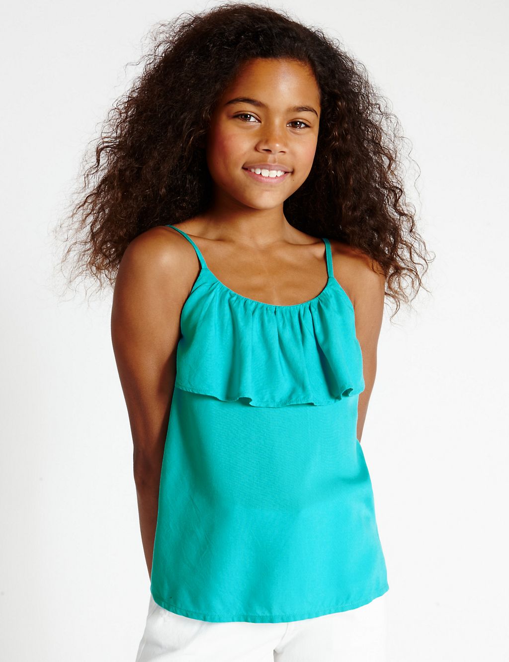 Frilled Camisole Top (5-14 Years) 3 of 3