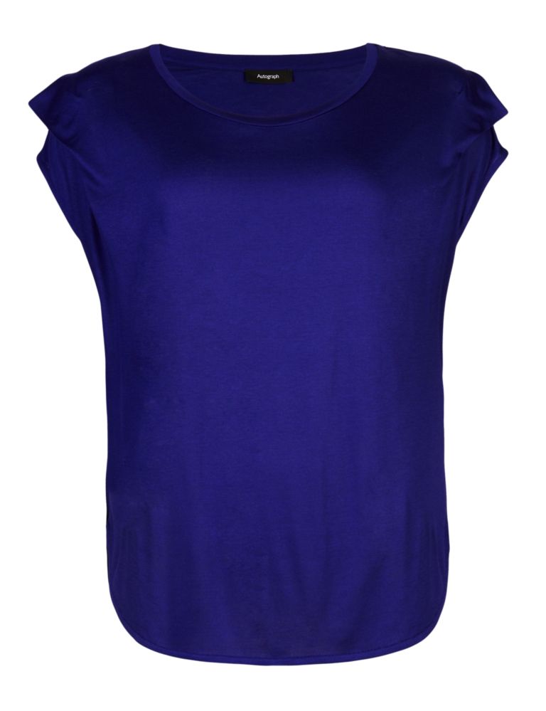 Frilled Sleeve T-Shirt 3 of 6