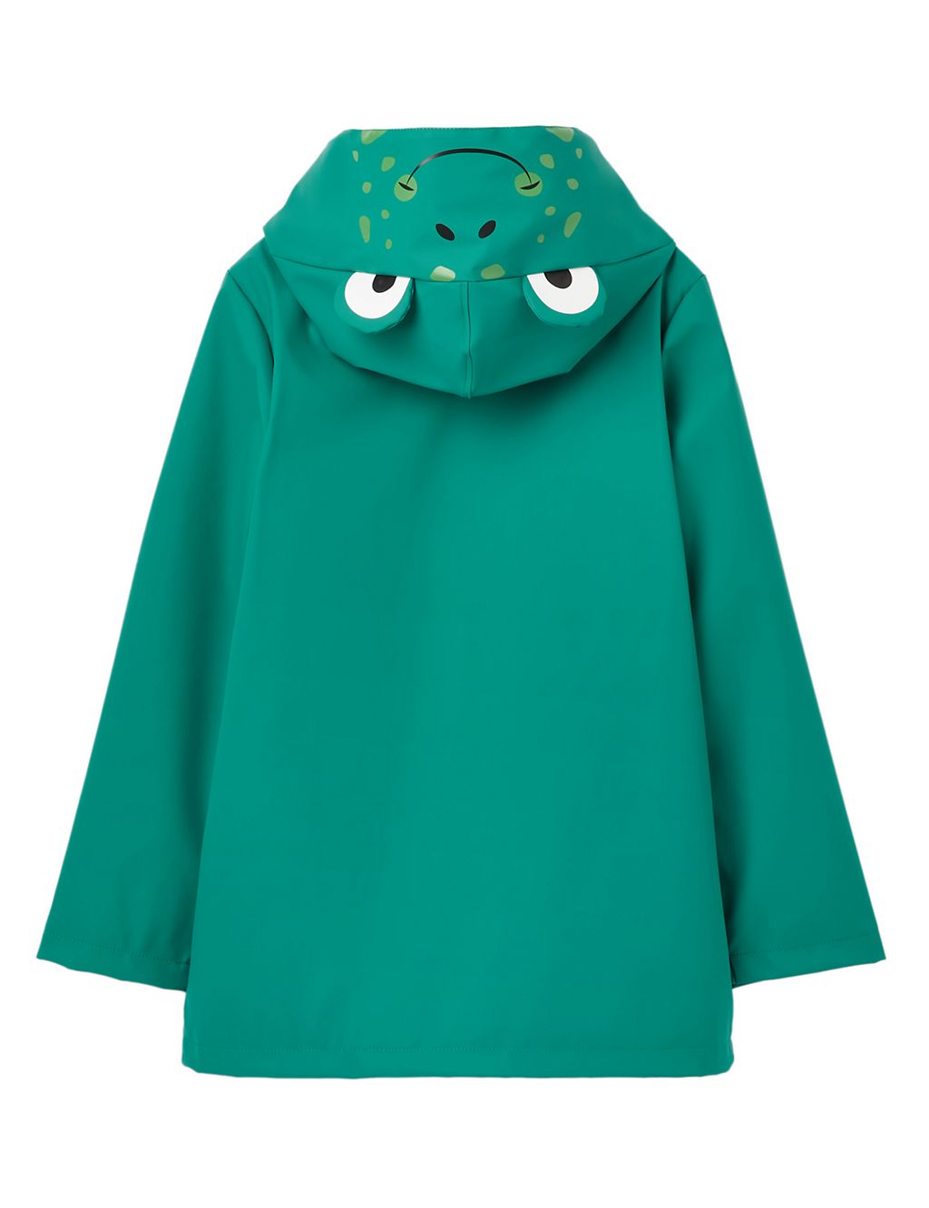 Frog Hooded Fleece Lined Raincoat (2-7 Yrs) 1 of 5