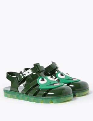 frog sandals