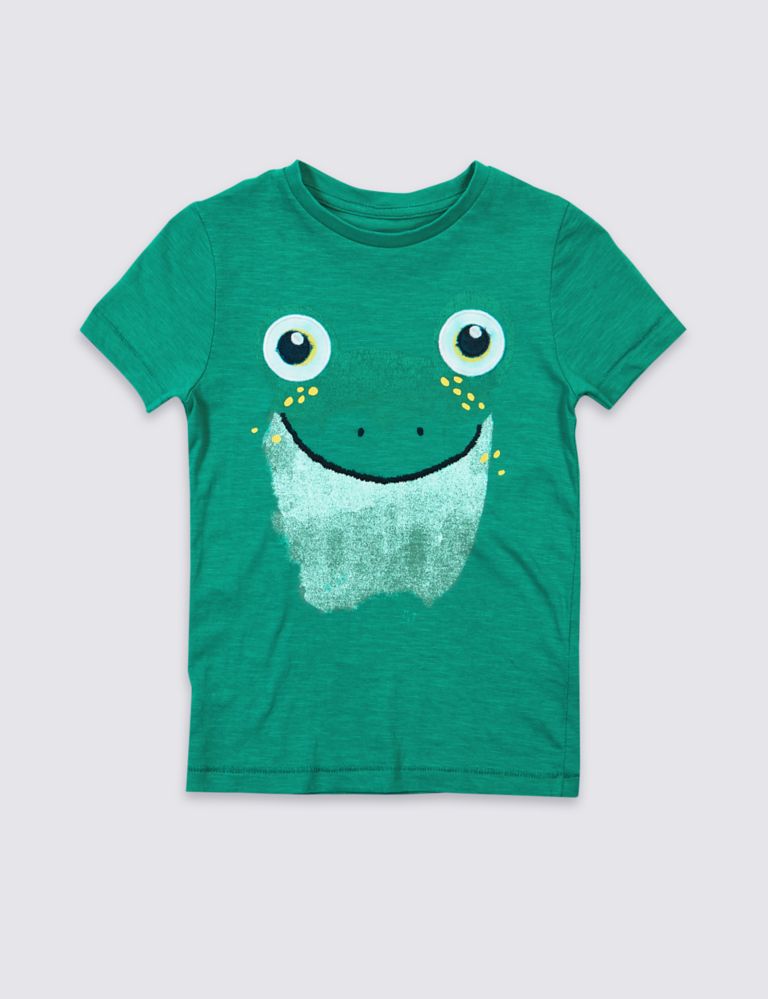 Frog Pure Cotton Top (3 Months - 7 Years) 2 of 3