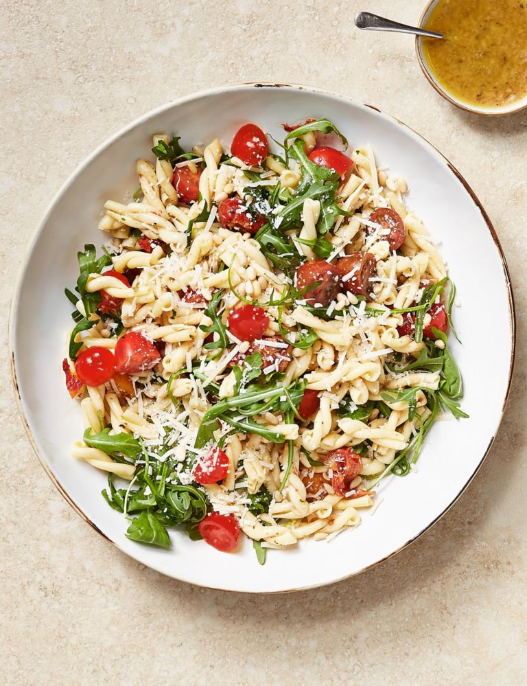 From The Deli - Italian Style Pasta Salad with Tomato, Rocket, Vegetarian Pecorino (Serves 8) 5 of 6