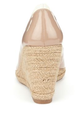 Front Bow Espadrille Wedge Shoes Image 2 of 3