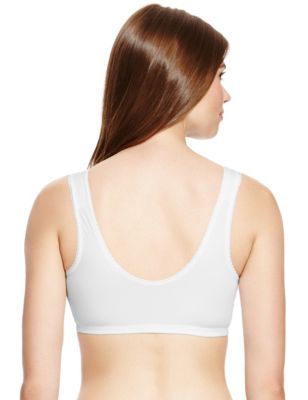 Front Fastening Super Stretch Full Cup Bra A-DD, M&S Collection