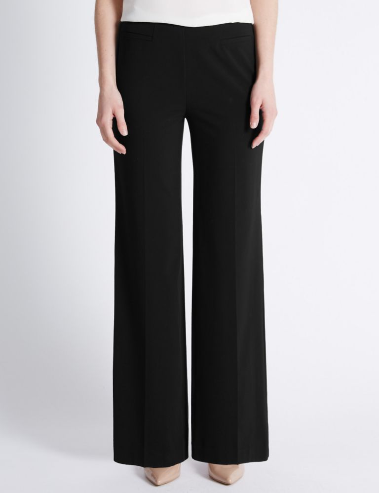 Front Pocket Wide Leg Trousers 1 of 3