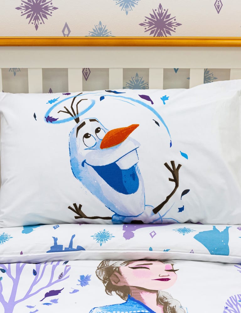 Frozen cot bed hot sale bedding