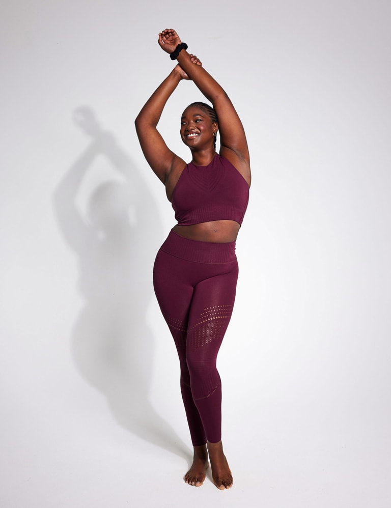 Leggings Econyl Burgundy Shop Now