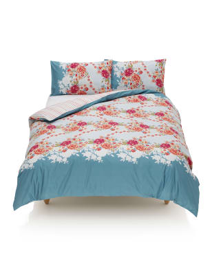 Funky Floral Bedding Set M&S