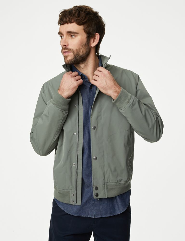 Funnel Neck Bomber Jacket with Stormwear™ 3 of 6