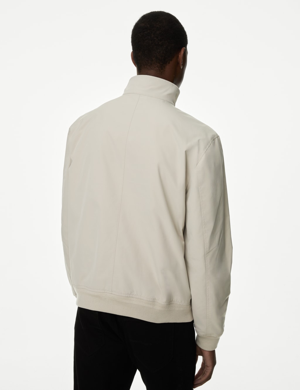 Funnel Neck Bomber Jacket with Stormwear™ M&S Collection M&S