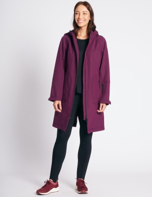 marks and spencer funnel coat