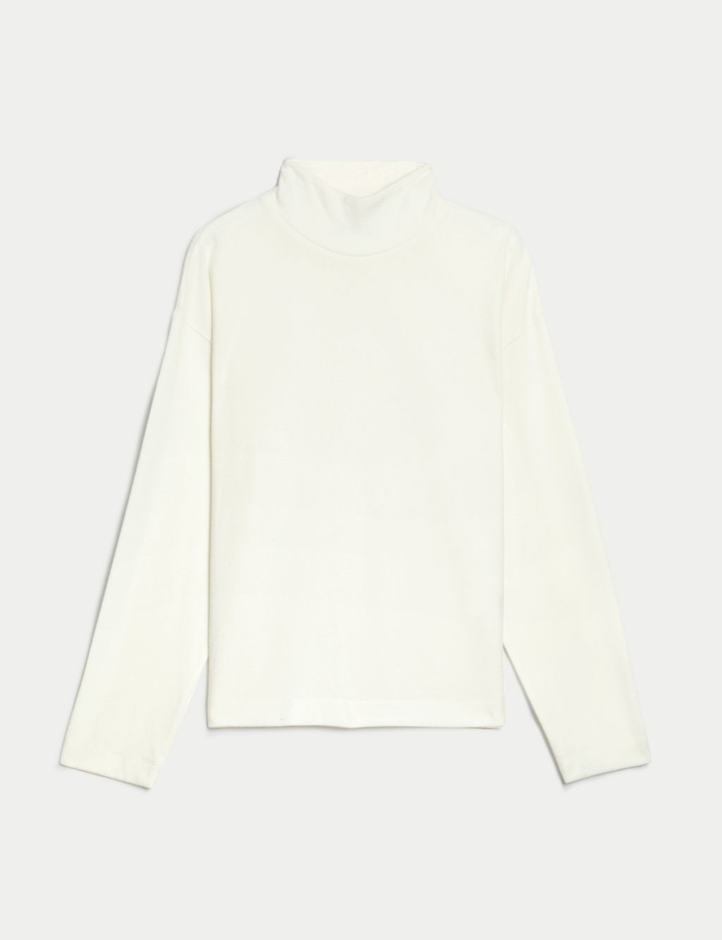 Funnel Neck Cosy Long Sleeve Top | M&S Collection | M&S