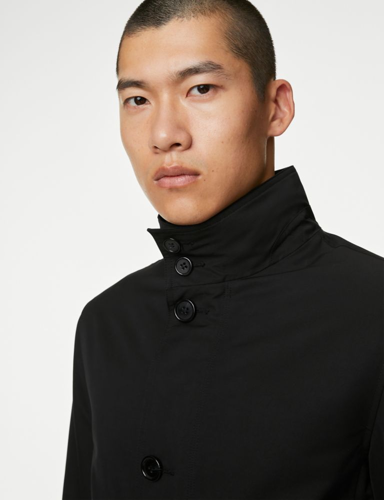 Funnel Neck Mac with Stormwear™ | Autograph | M&S