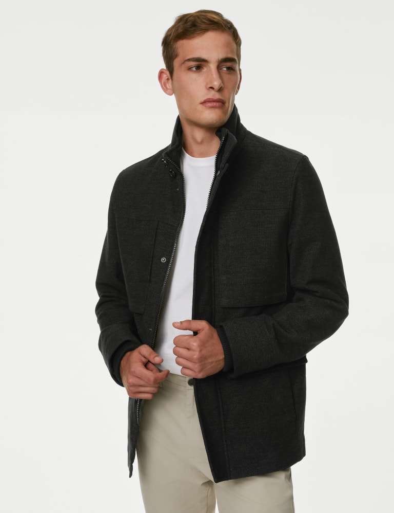 M&s mens coats top uk