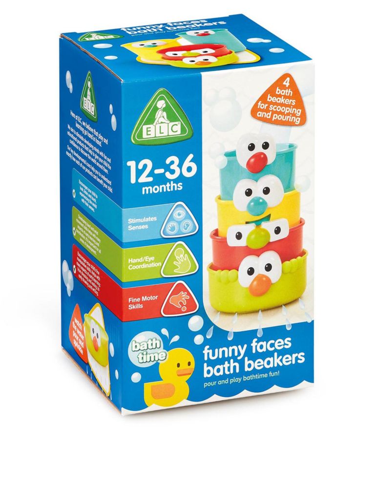 Funny Faces Bath Beakers (12-36 Mths) 4 of 4