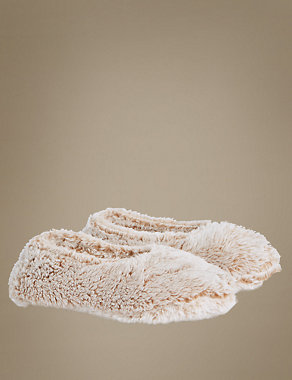Fur Ballet Slipper Socks Image 2 of 5