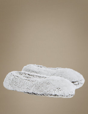 Fur Ballet Slipper Socks Image 2 of 5
