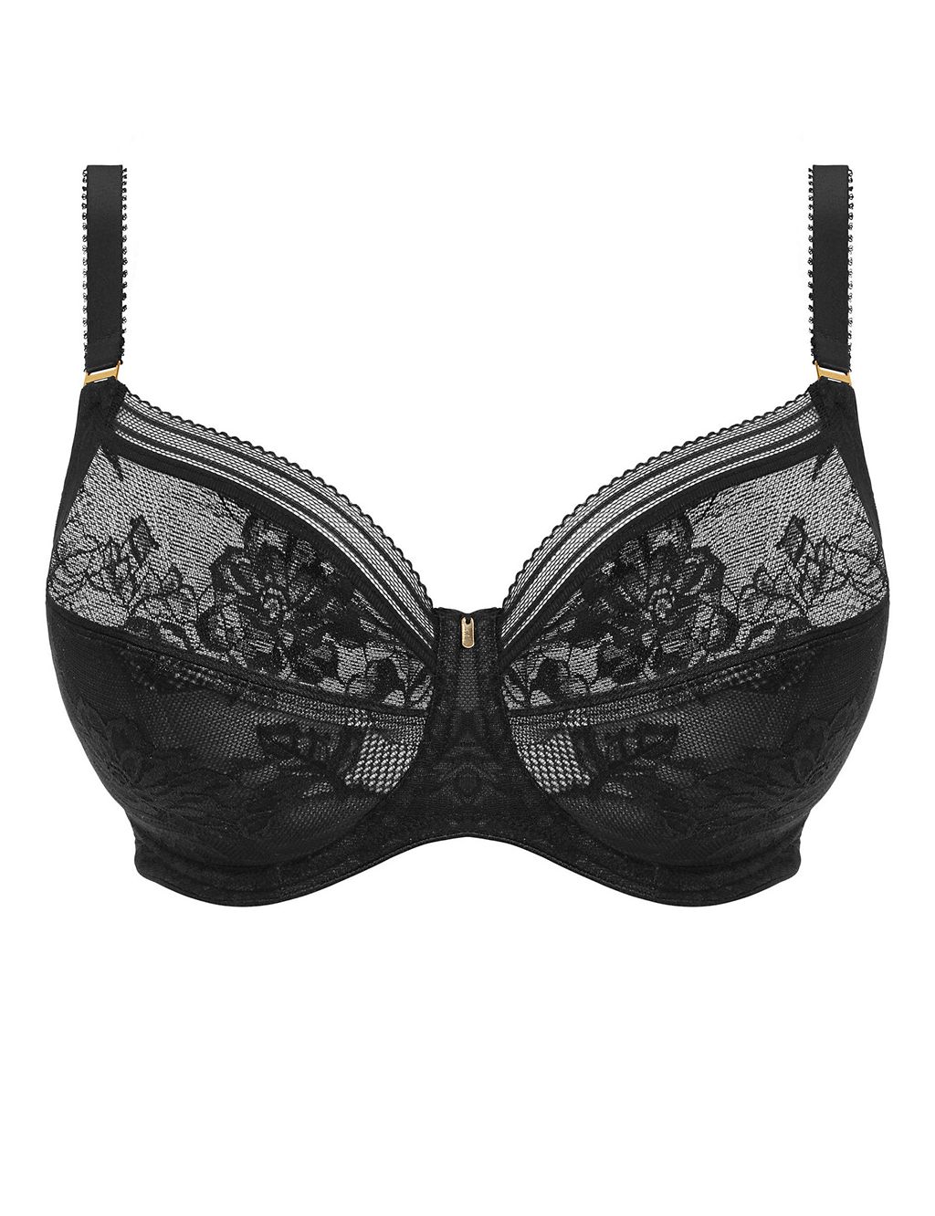 Fusion Lace Wired Side Support Bra 1 of 4
