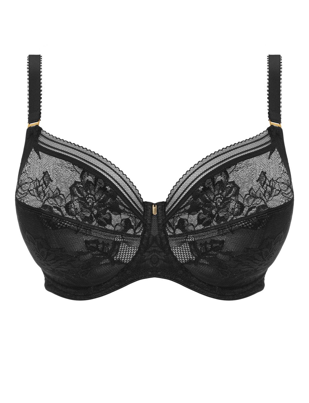 Fusion Lace Wired Side Support Bra 1 of 4