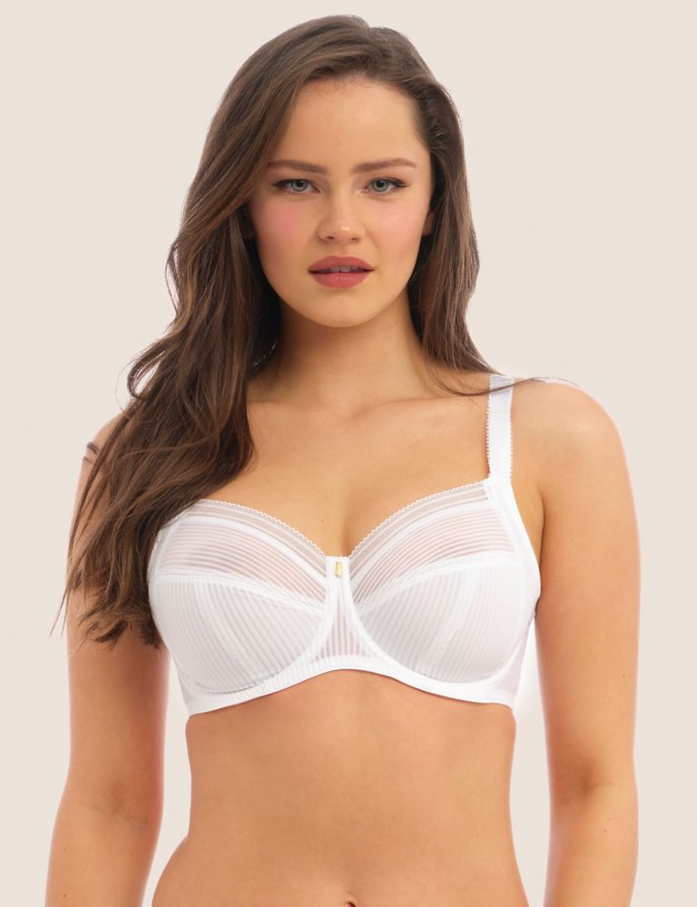 Fusion Wired Full Cup Side Support Bra D-HH 1 of 3