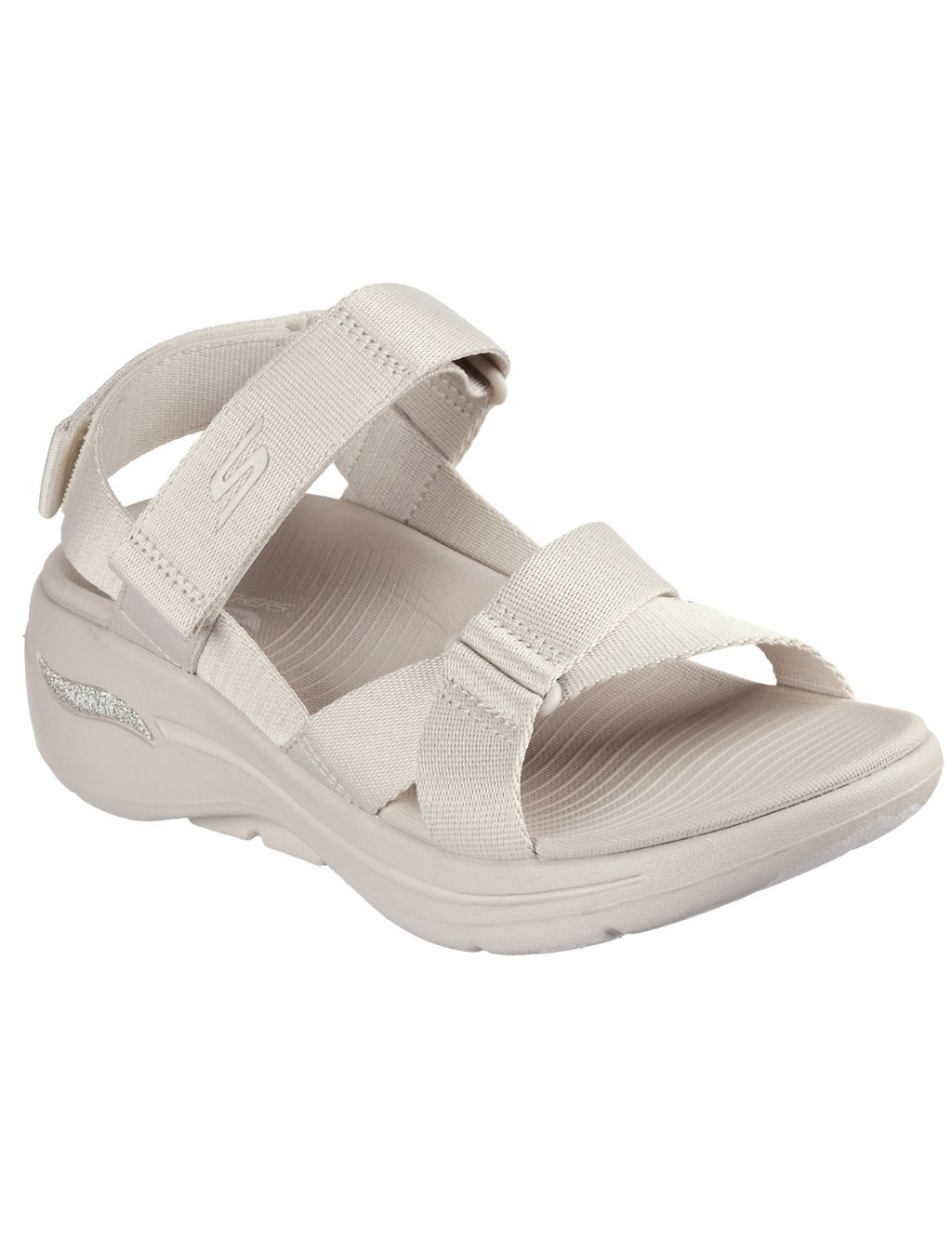 GO WALK® Arch Fit Ankle Strap Sandals 1 of 5